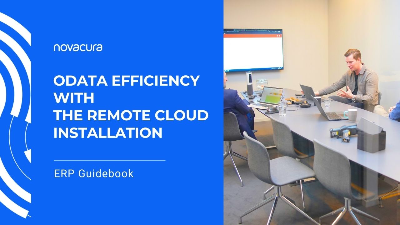 Odata Efficiency With Remote Cloud Installation Novacura