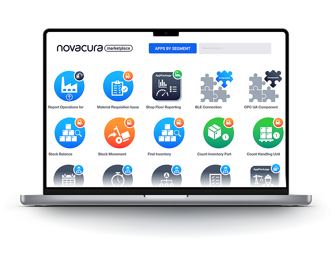 Customize your ERP system with Flow Marketplace, image by Novacura