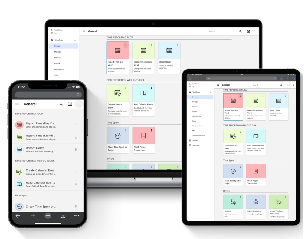 The New Novacura Flow Web Client – Novacura