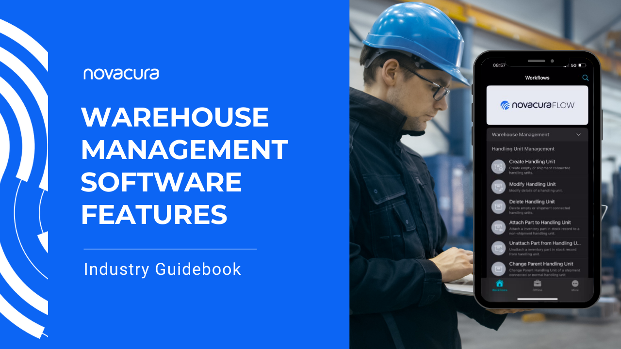 Warehouse management software features – Novacura